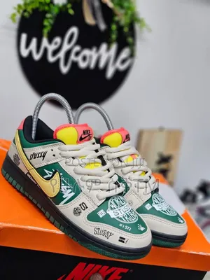 Nike Dunk Low Pro Sb X Stussy 'Cherry' Men's Shoes