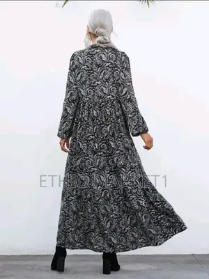 Allover Print Women's Dress