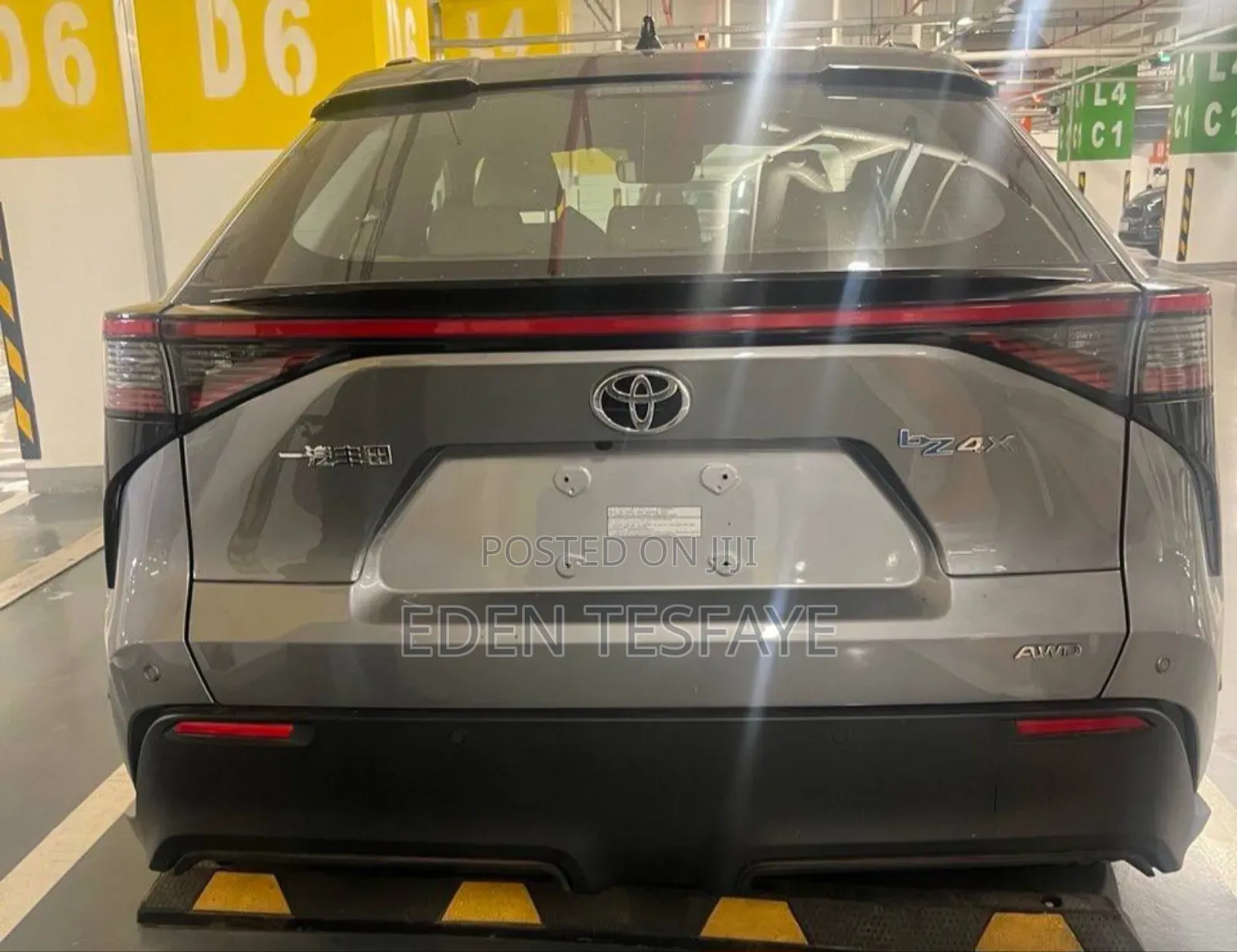 New Toyota bZ4X 71.4 kWh AWD 2023 Gray