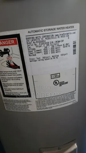 Boiler (Bradford White) 190 Liter