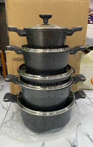 Orginal Momcoc Non Stick Cookware (የማይዙ ማራኪ ግራናይት ቅብ ድስቶች)