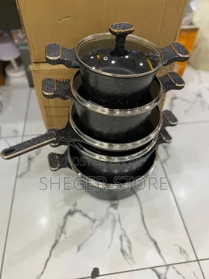 Orginal Momcoc Non Stick Cookware (የማይዙ ማራኪ ግራናይት ቅብ ድስቶች)