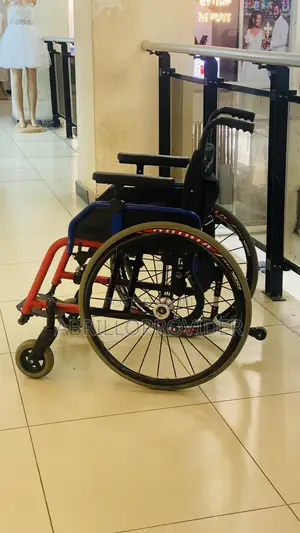 Kids Manual Wheelchair Foldable Adjustable Anti-Slip