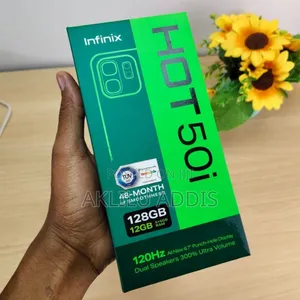 New Infinix Hot 50 256 GB White