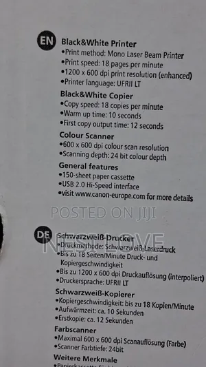 Cannon Mf3010 Printer