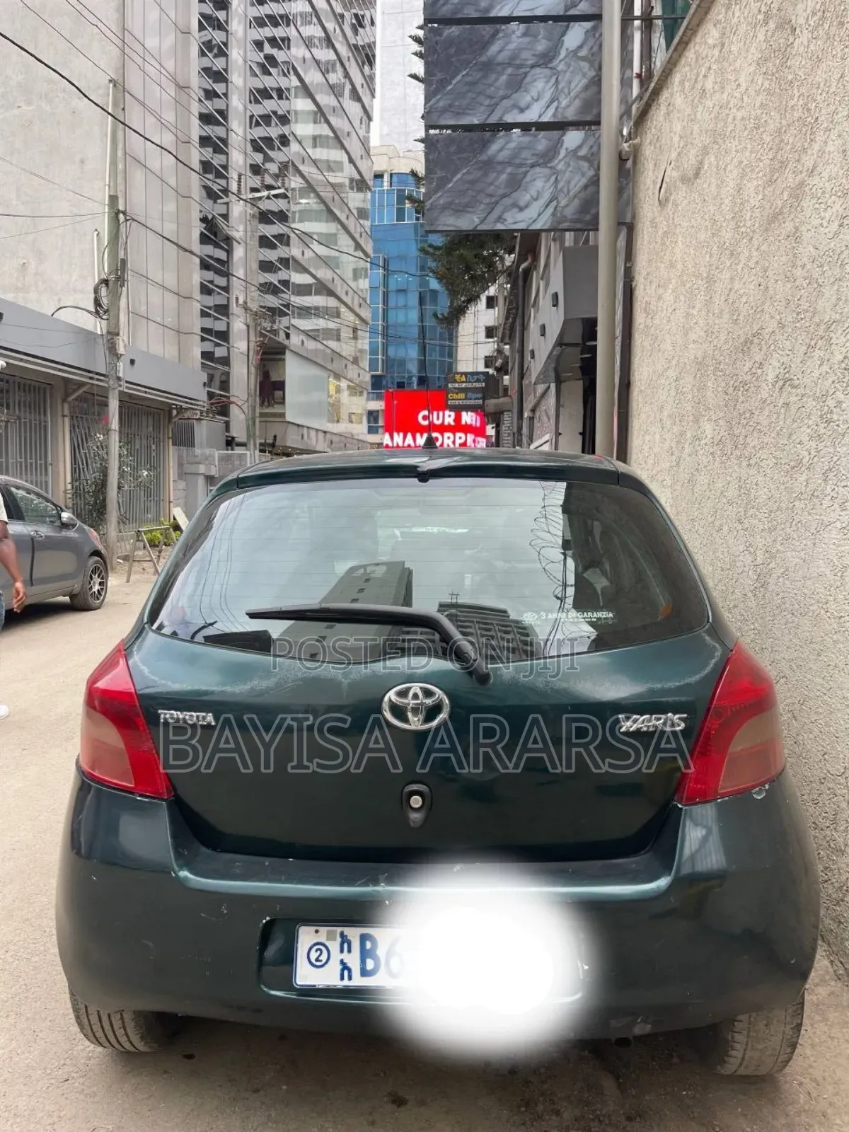 Toyota Yaris 2007 Gray