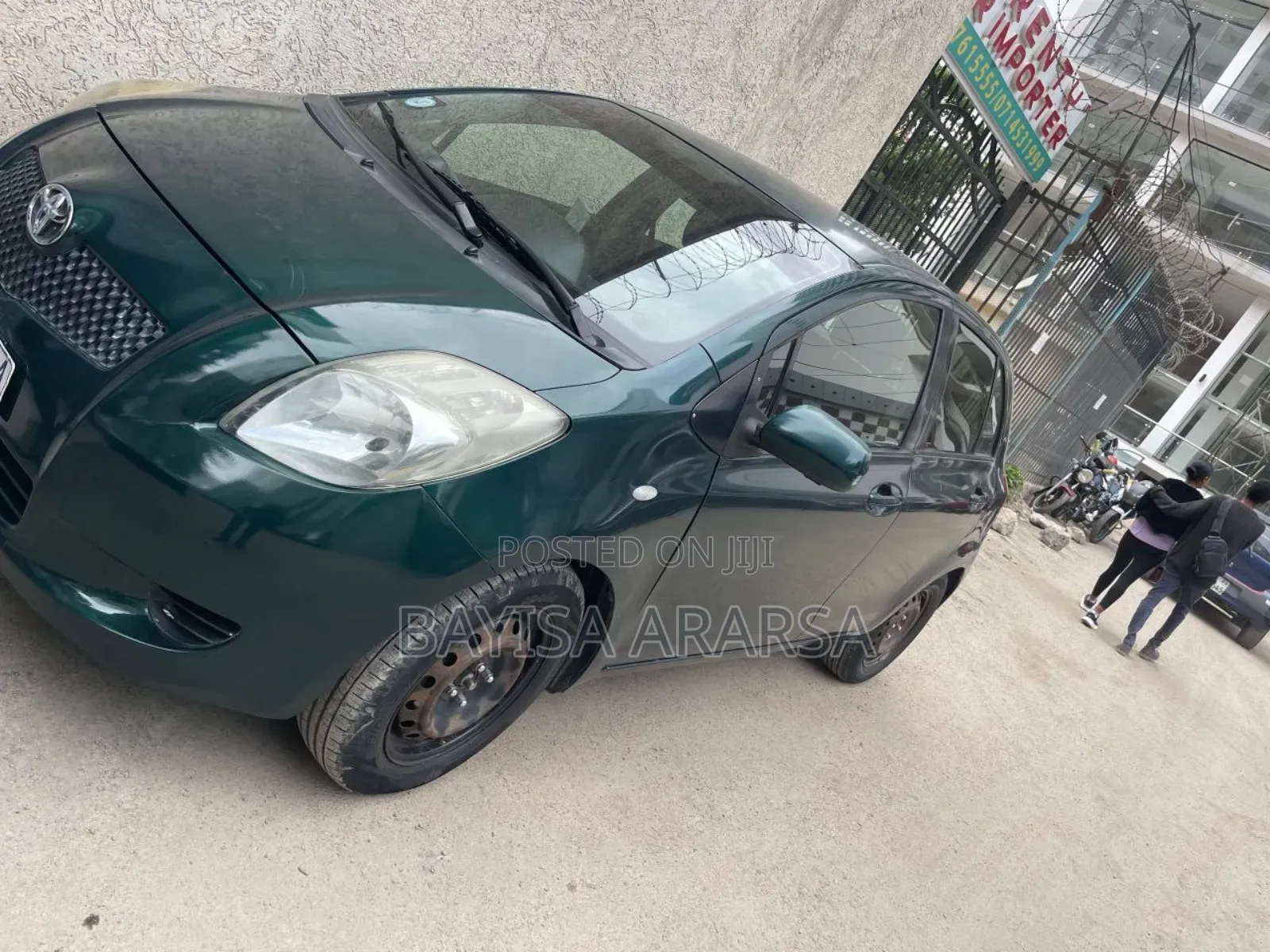 Toyota Yaris 2007 Gray