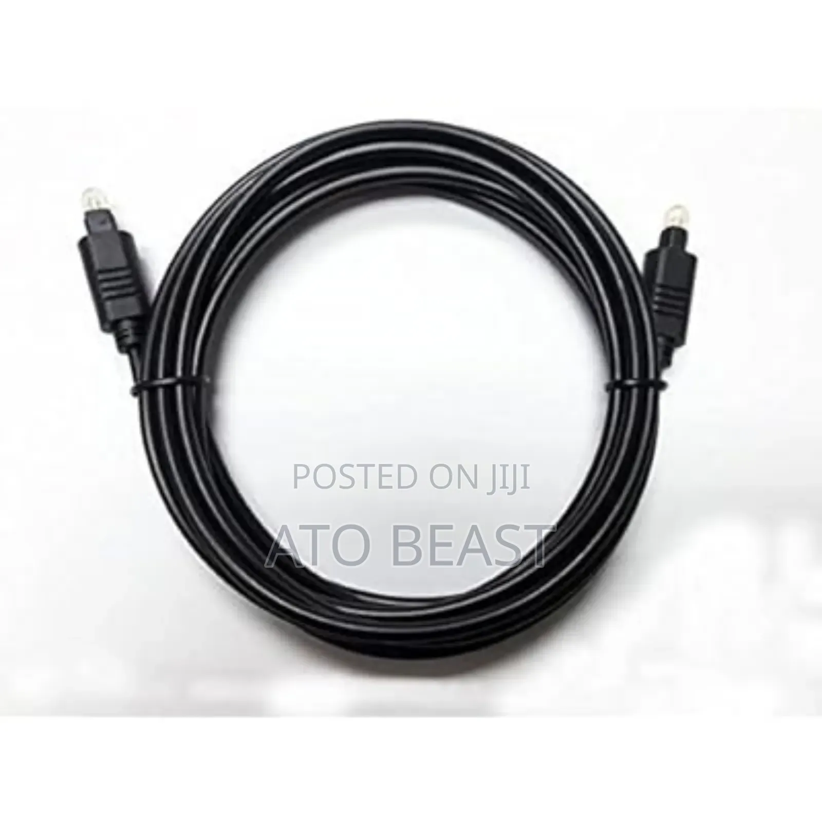 Fiber Optic Cable, Commonly Used for High-Fidelity Audio Transmission.