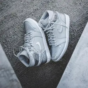 Air Jordan 1 Retro High Og Co.Jp "Tokyo "Metallic Silver"Fashion Boots