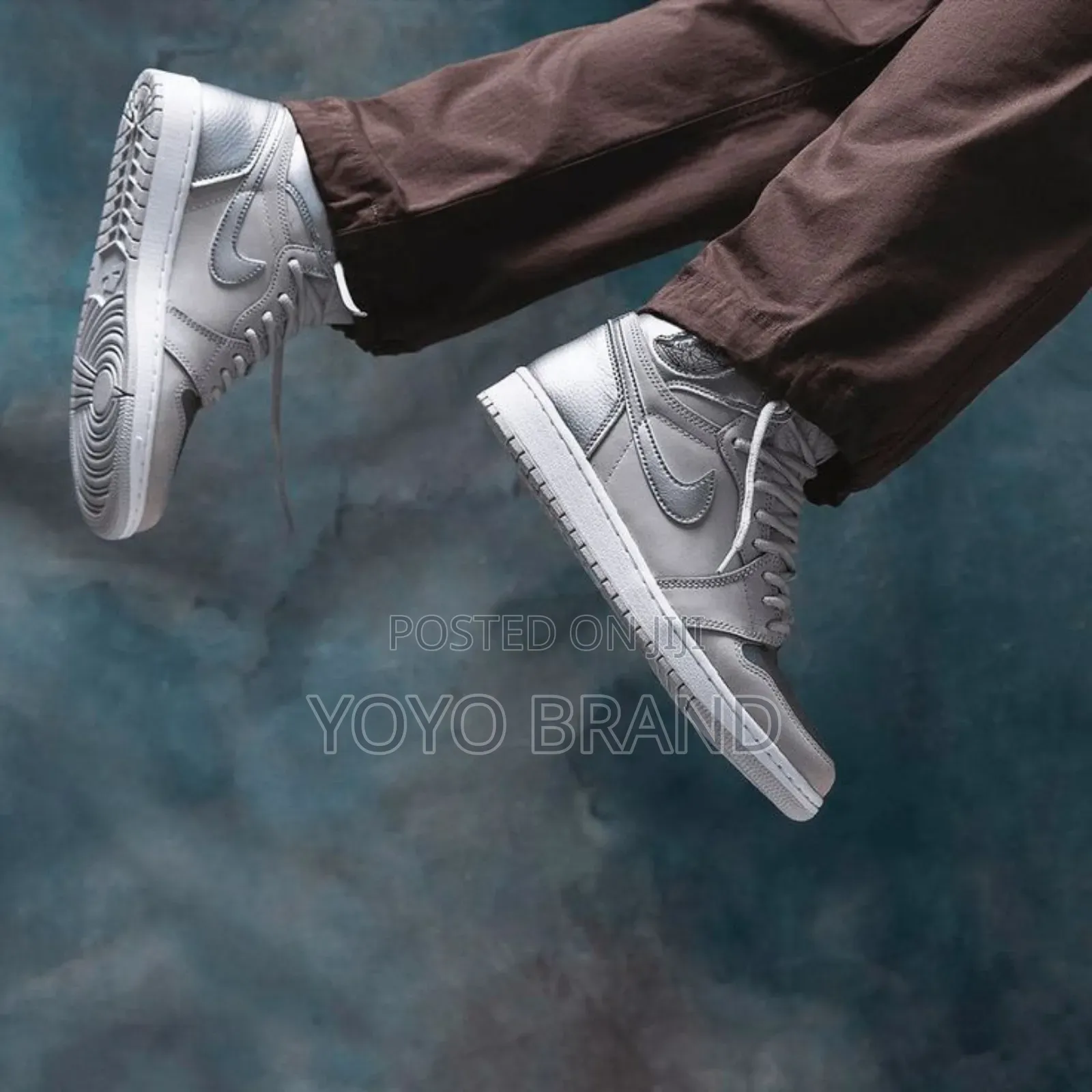 Air Jordan 1 Retro High Og Co.Jp "Tokyo "Metallic Silver"Fashion Boots