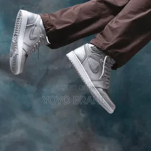 Air Jordan 1 Retro High Og Co.Jp "Tokyo "Metallic Silver"Fashion Boots