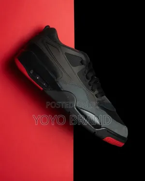 Nike Air Jordan 4 Rm Black/Anthractic/Varsity Red Fashion.Shoes