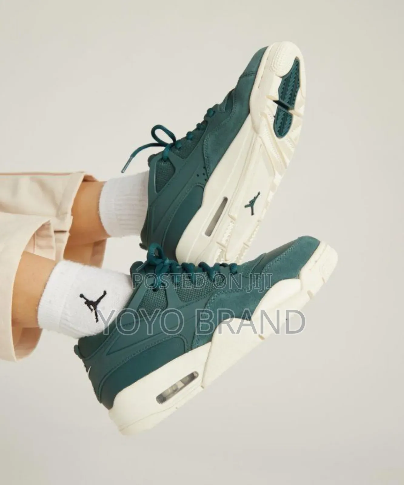Nike Air Jordan 4 Rmoxidized Green Unisex Fashion Shoes