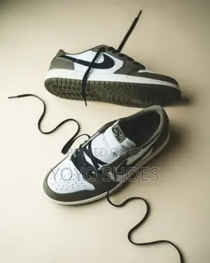 Nike Air Jordan 1 Retro Low Og "Medium Olive"Fashion Shoes