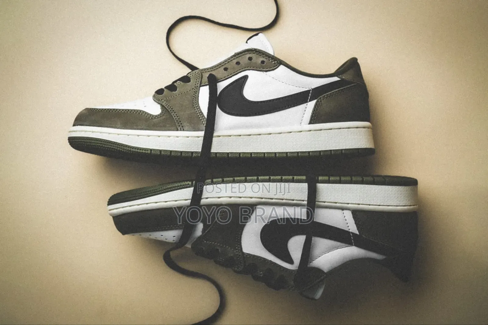 Nike Air Jordan 1 Retro Low Og "Medium Olive"Fashion Shoes