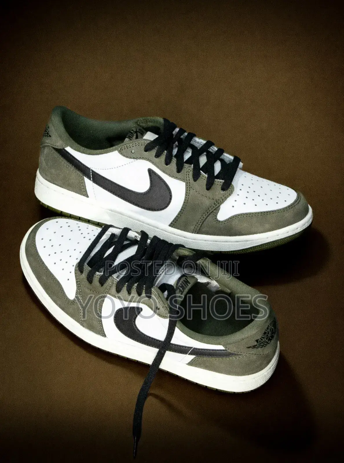 Nike Air Jordan 1 Retro Low Og "Medium Olive"Fashion Shoes
