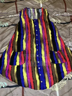Dress Featuring a Vibrant Graphic