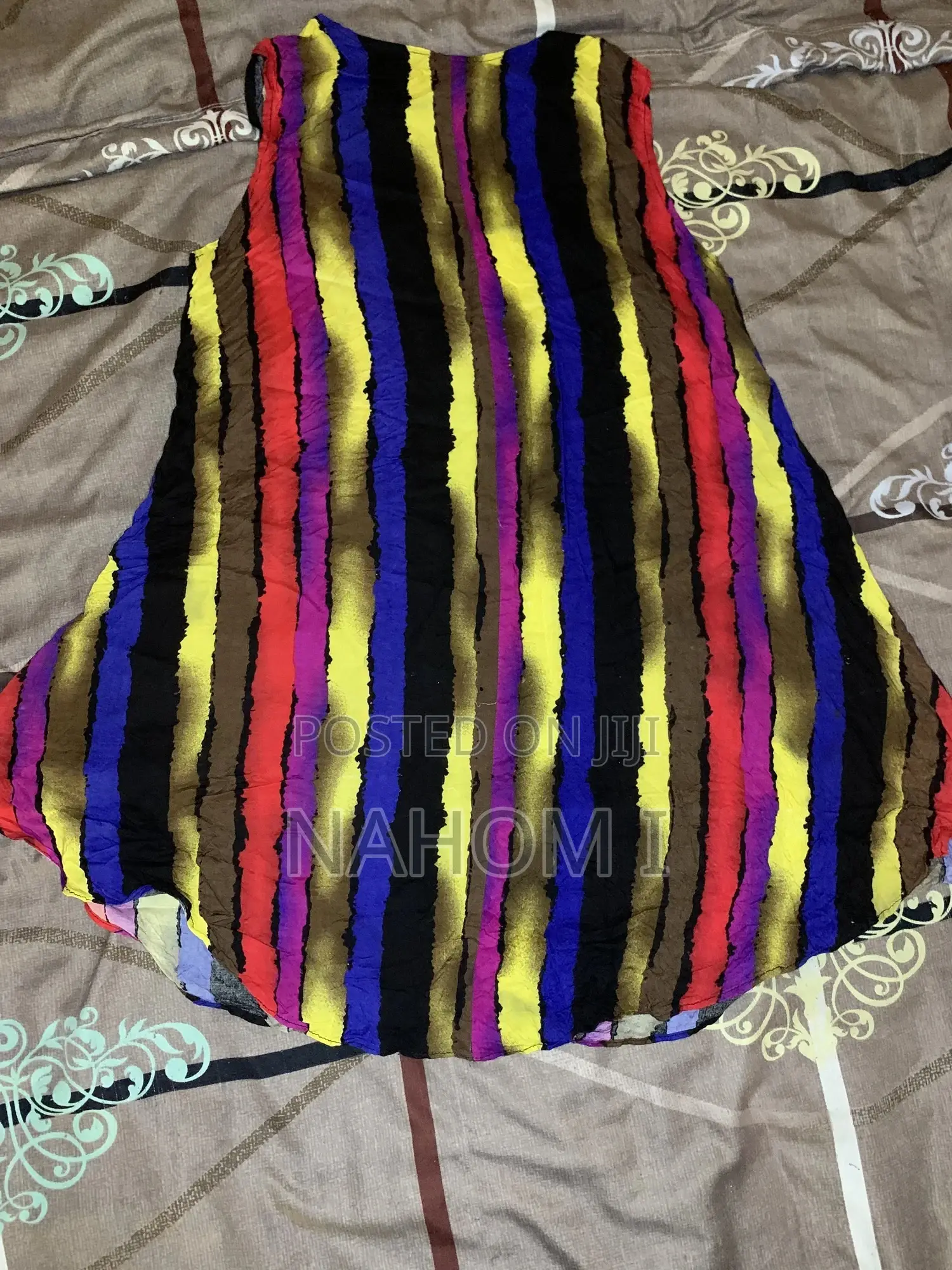 Dress Featuring a Vibrant Graphic