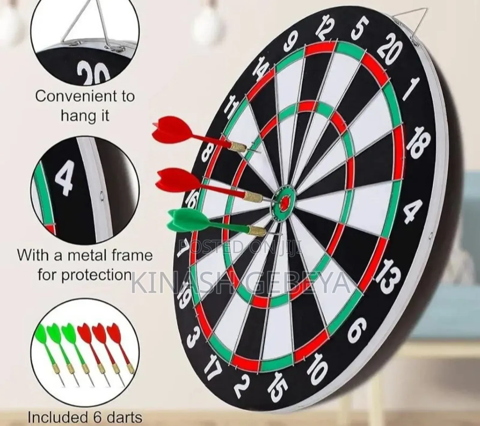 High Quality Circular Dart Board