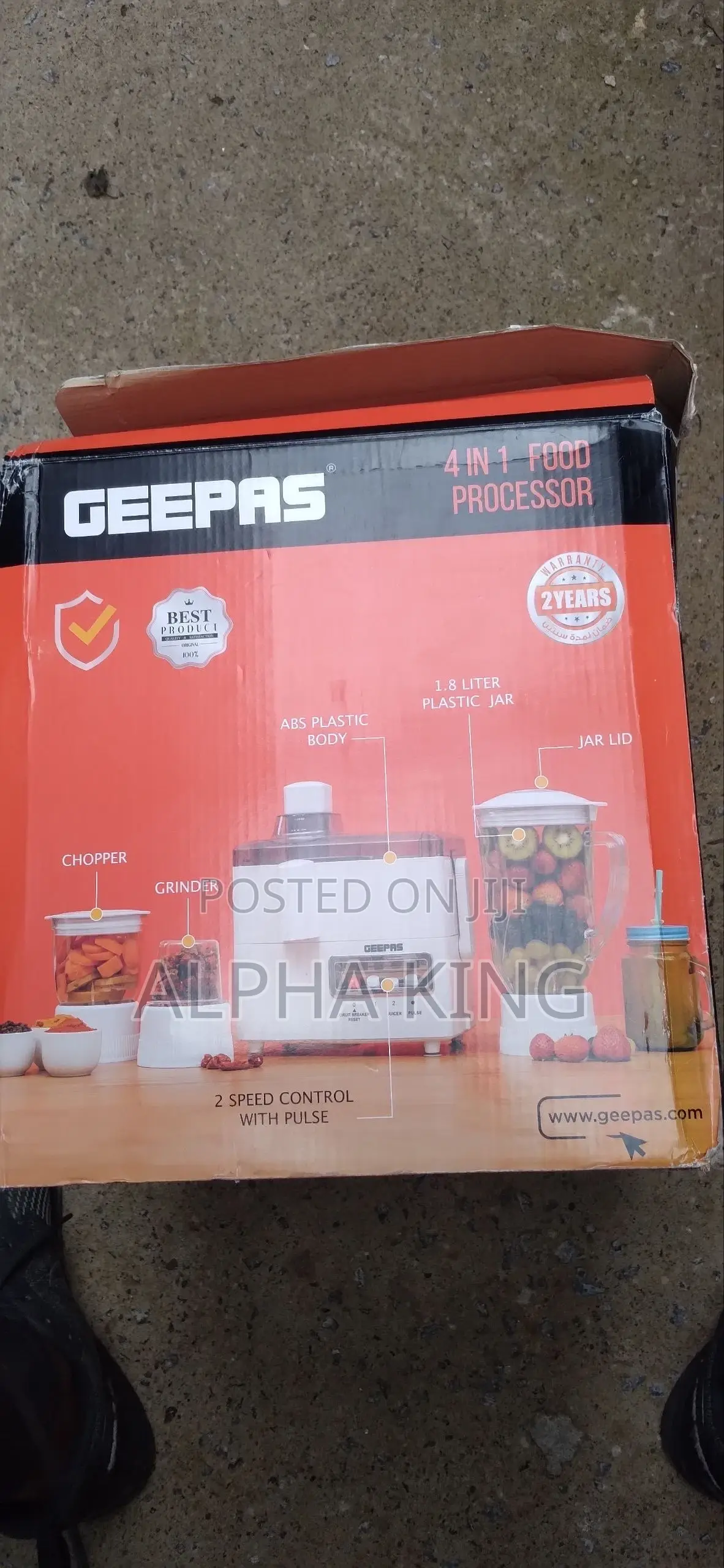 Gee-Pas Food Processor