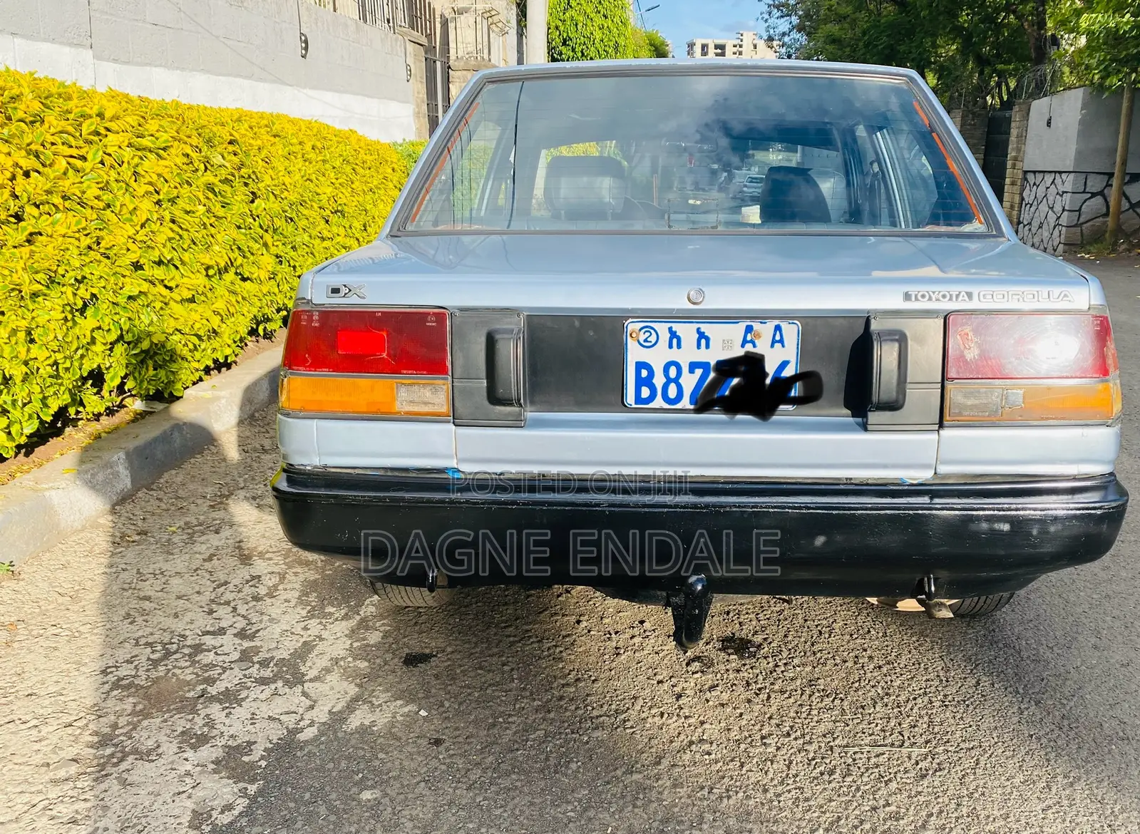 Toyota Corolla 1.3 1986 Blue