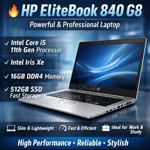 New Laptop HP EliteBook 840 16GB Intel Core i5 SSD 512GB