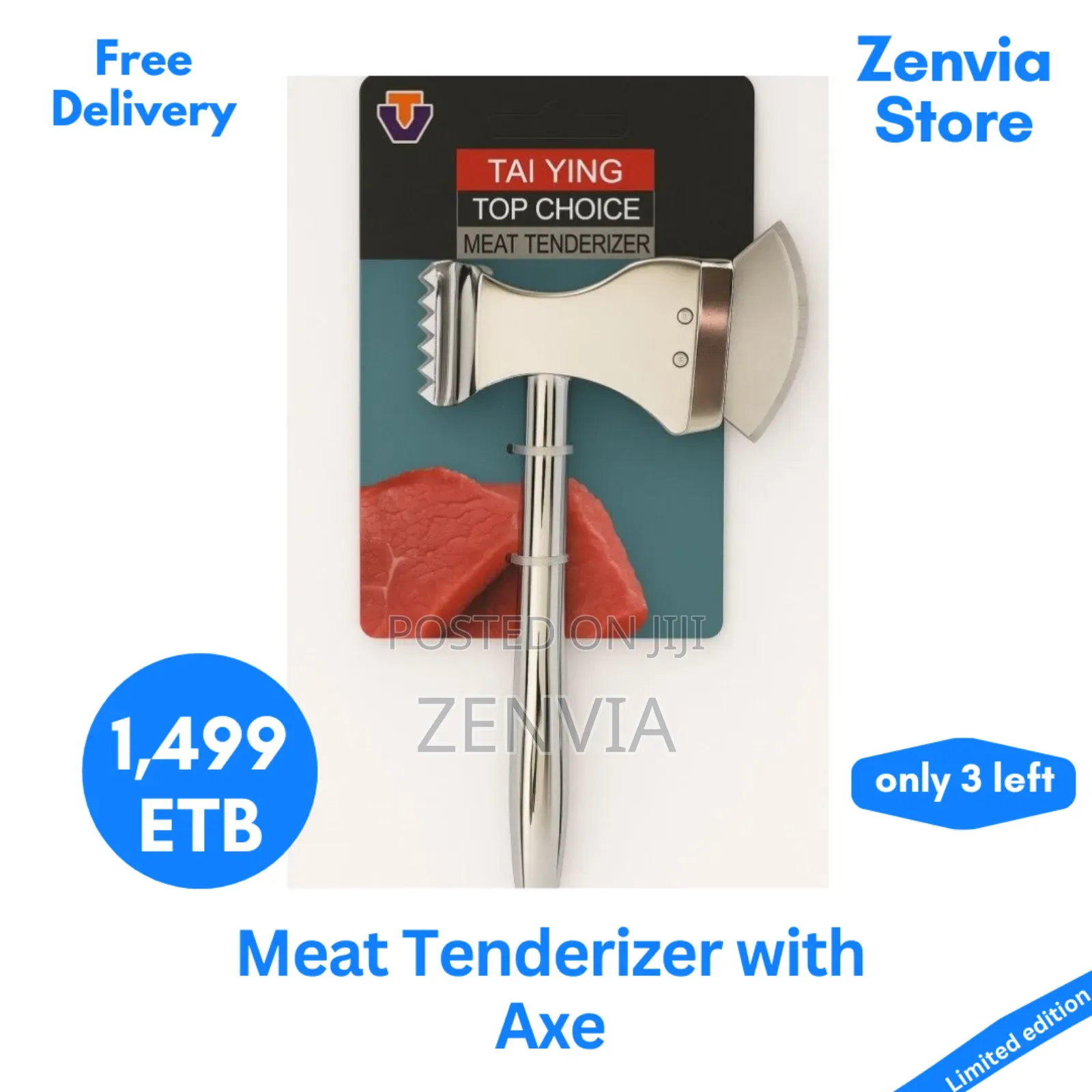 Meat Tenderizer With Axe /🔴Free Delivery/