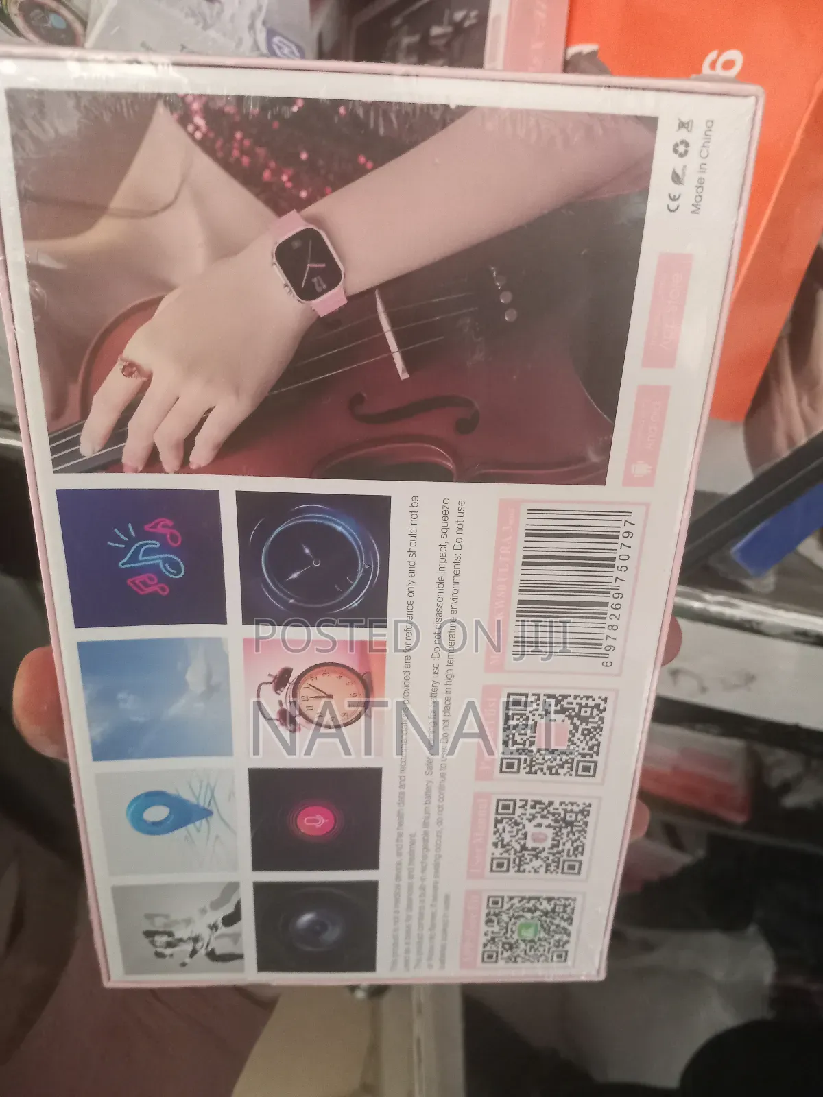 Kw80 Ultra 3 Mini Smart Watch