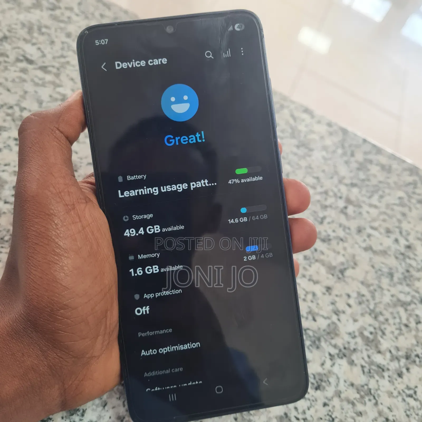 Samsung Galaxy F05 64 GB Blue