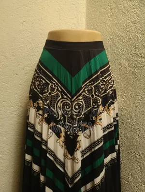 F F F and Dark Grey Fitted Skirt