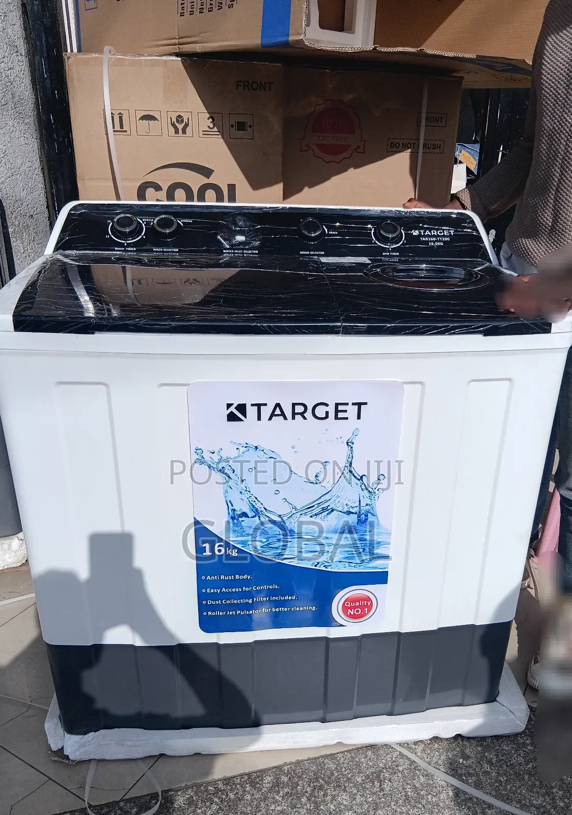 Target 16kg Capacity Washing Machine