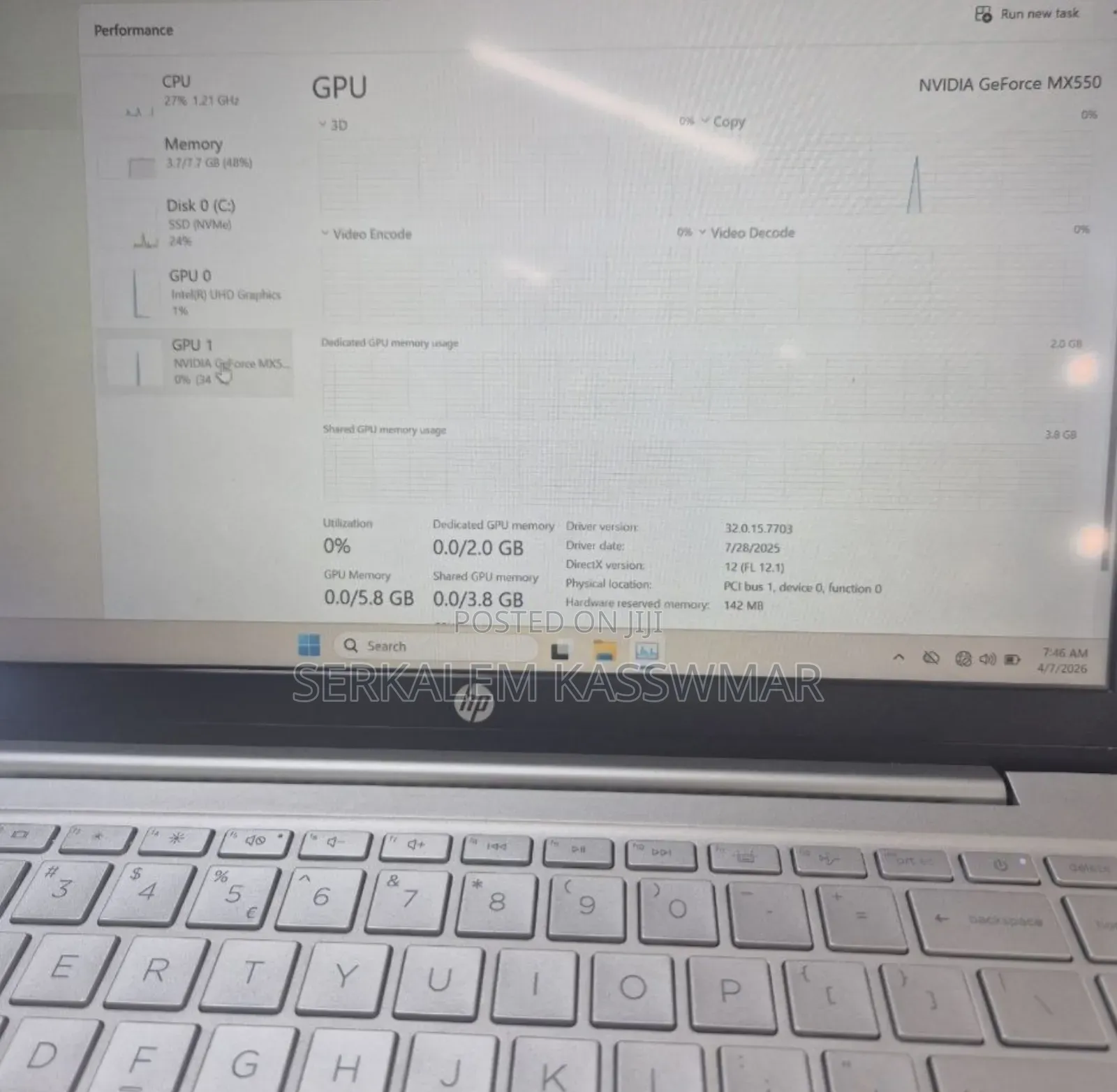 New Laptop HP Pavilion 14 16GB Intel Core i5 SSD 512GB