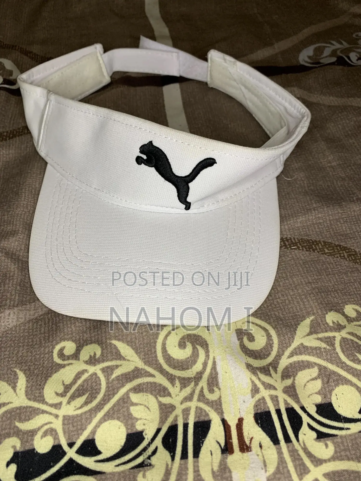 A Puma Women's W's Duocell Pro Visor Cap in White.