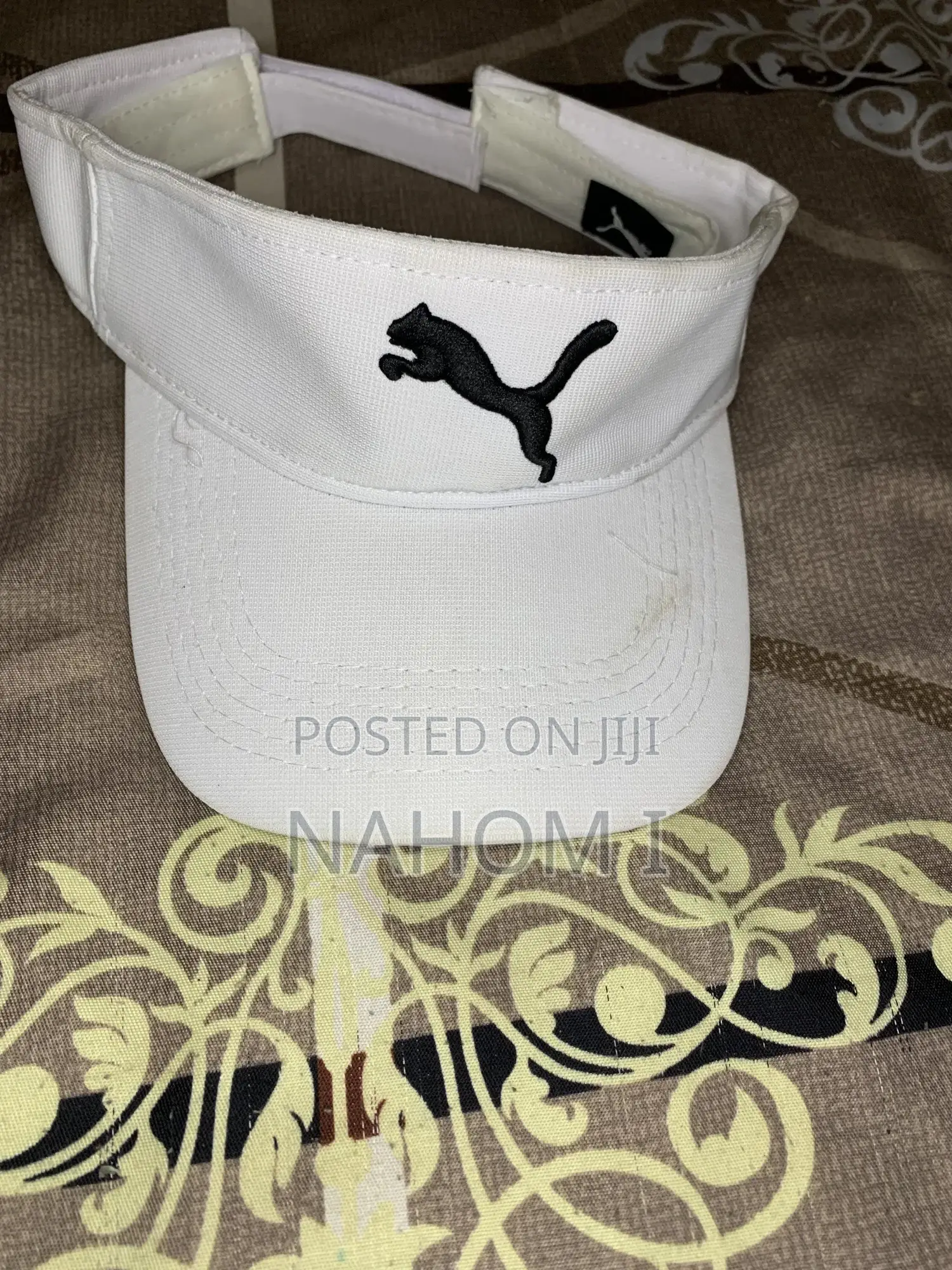 A Puma Women's W's Duocell Pro Visor Cap in White.