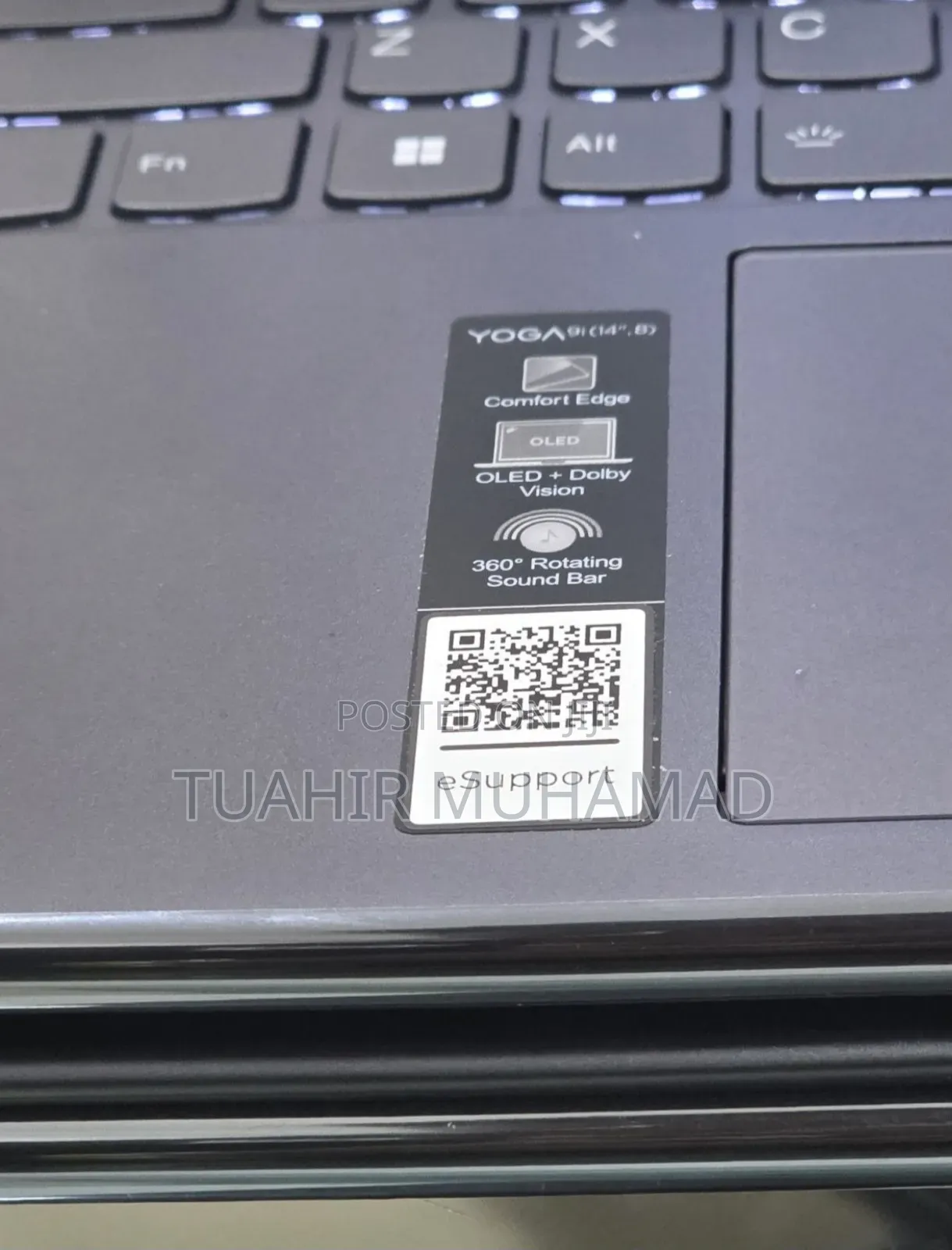 New Laptop Lenovo Yoga 9i 16GB Intel Core i7 SSD 1T