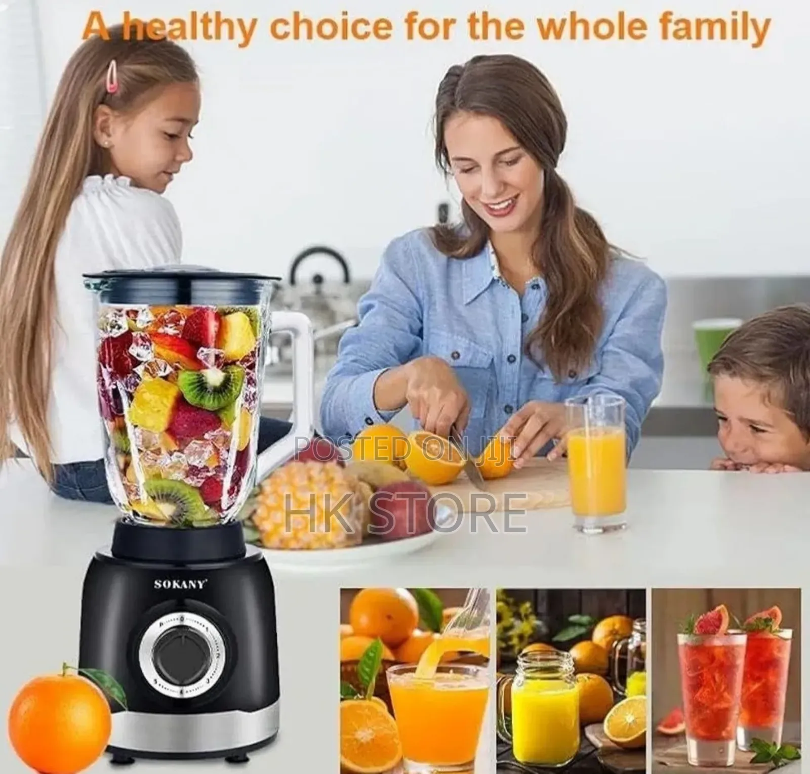 Sokany Multi-Purpose Blender (1000w)