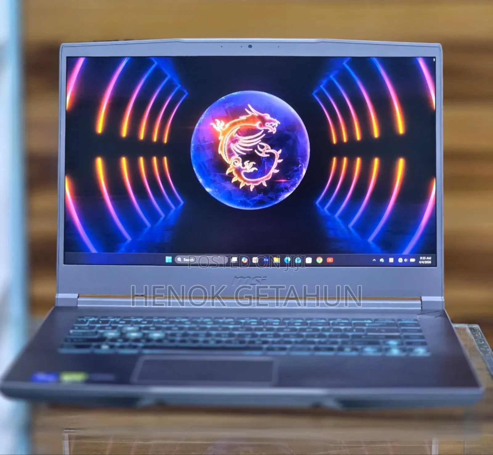 New Laptop MSI GF63 16GB Intel Core i5 SSD 512GB