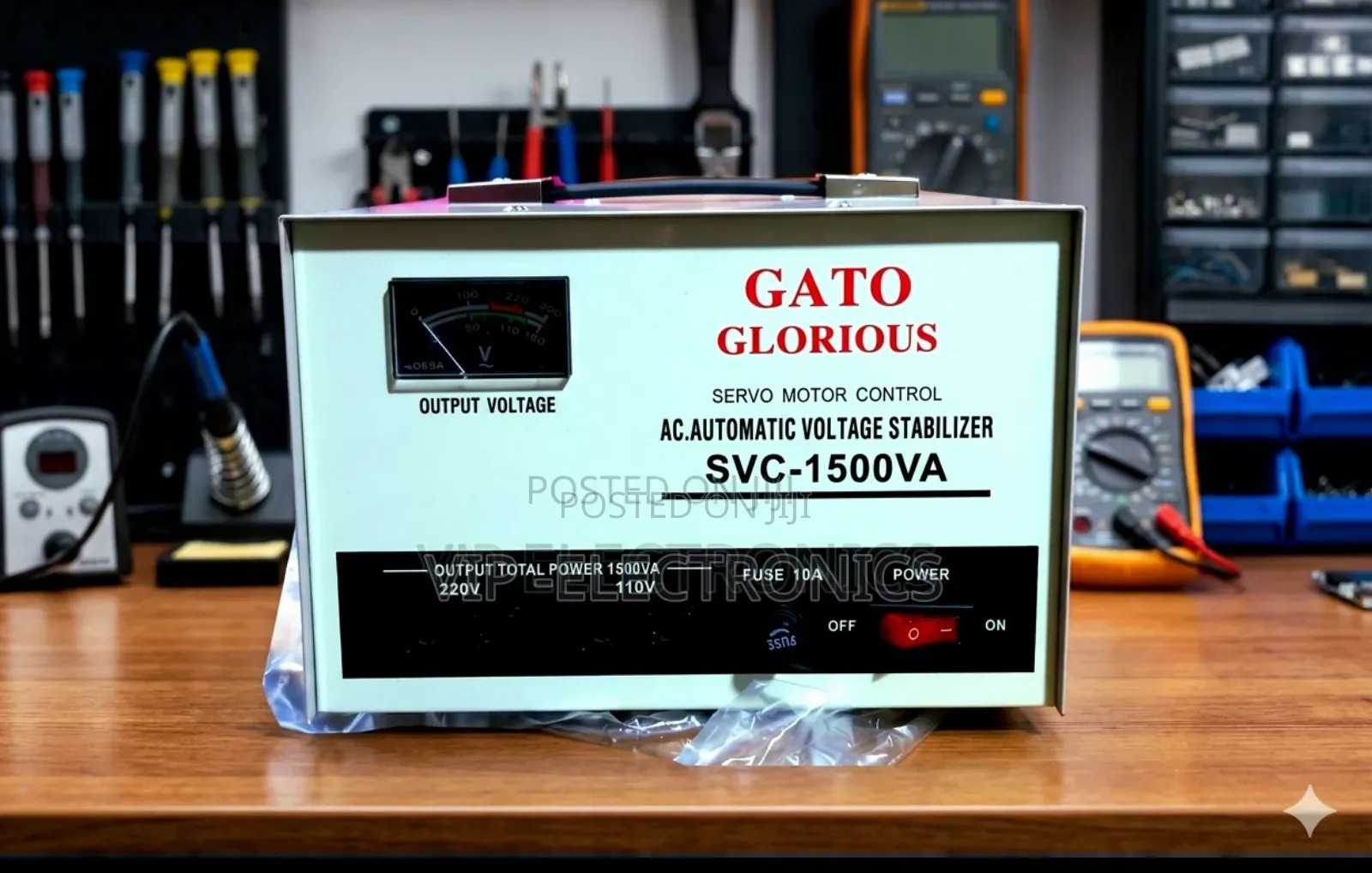 Gato Glorious SVC-1500va Servo Motor Control Ac Automatic Stabilizer
