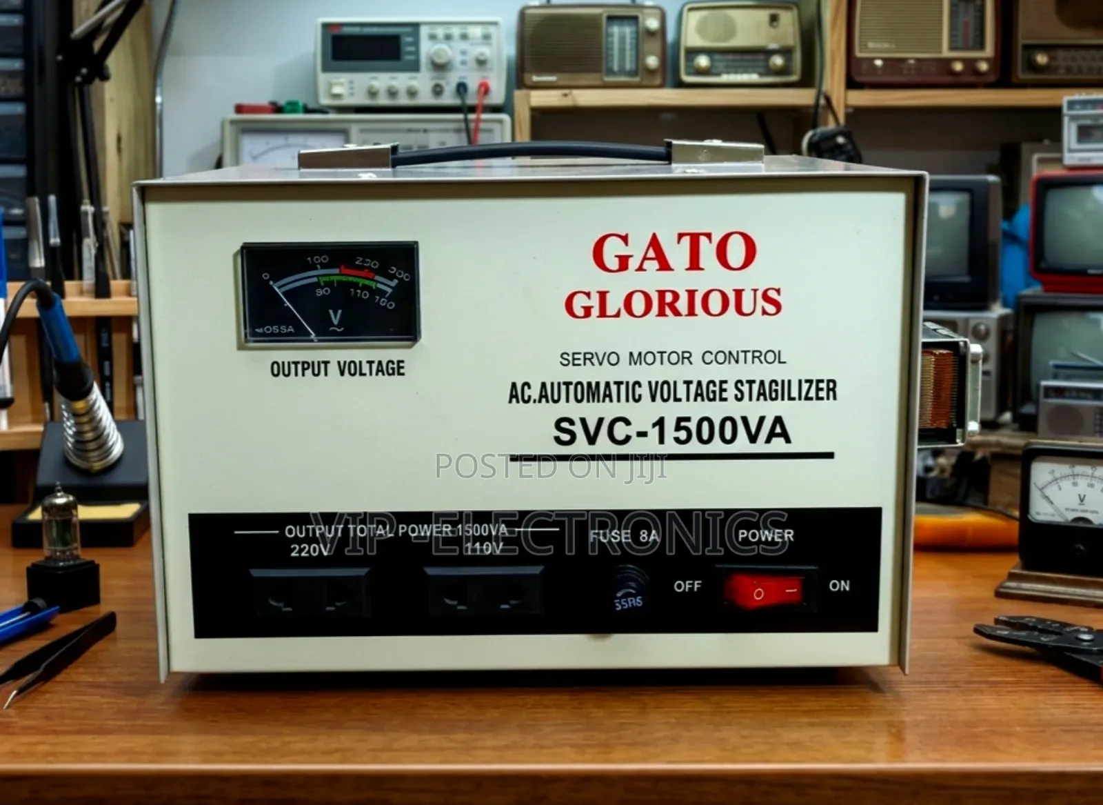 Gato Glorious SVC-1500va Servo Motor Control Ac Automatic Stabilizer