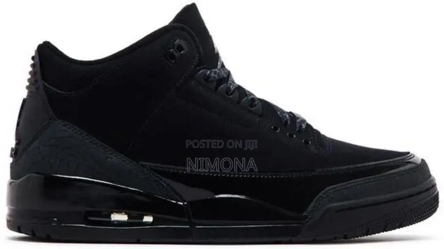 Air Jordan 3 X Travis Scott Black Cat Unisex