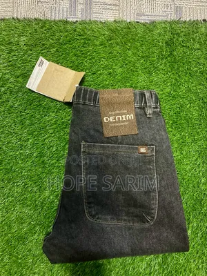 New Idea Men's Black Jeans