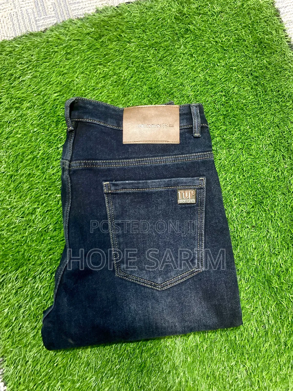 Stylish Dark Blue Denim Jeans