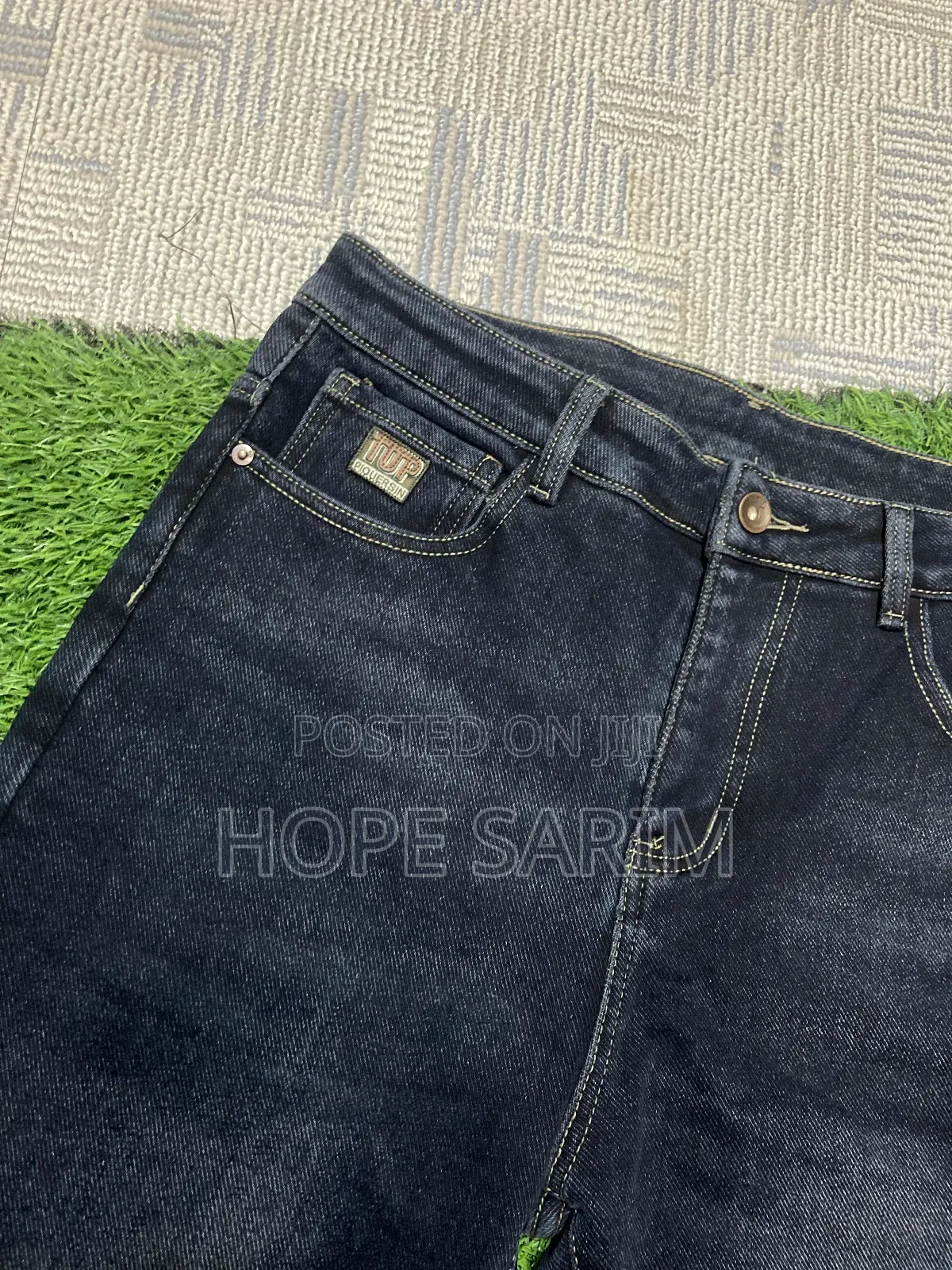 Stylish Dark Blue Denim Jeans