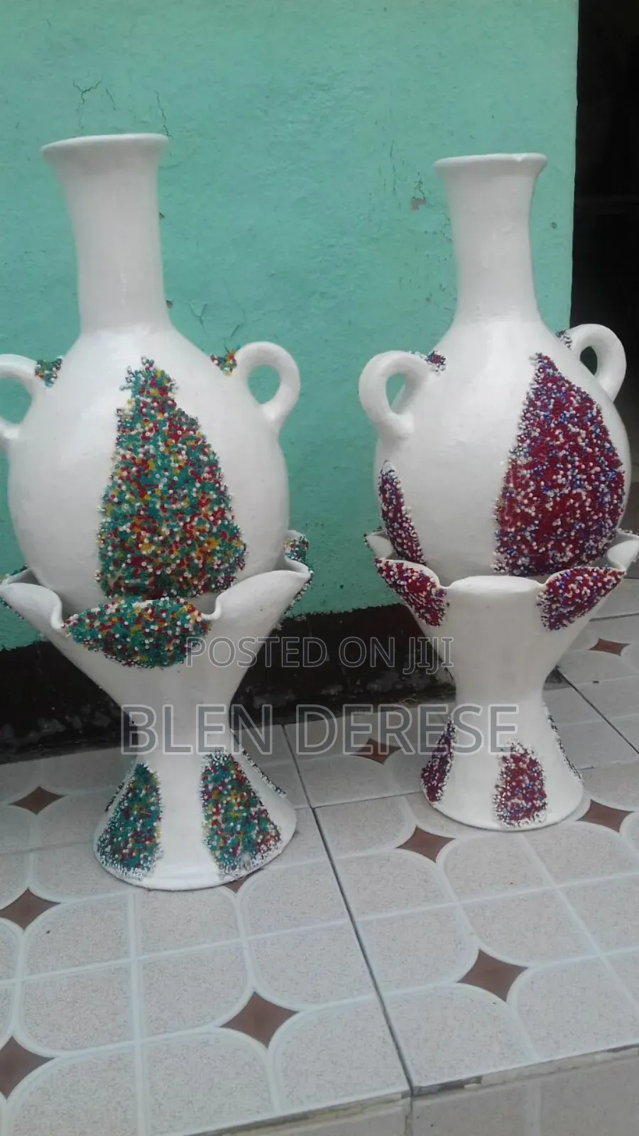 Abeba Maskemecha , Flower Vase