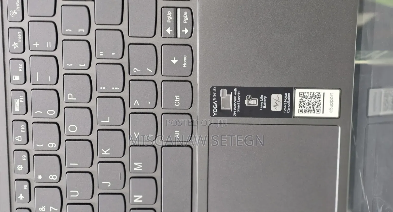 New Laptop Lenovo Yoga 7i 16GB Intel Core i7 SSD 512GB