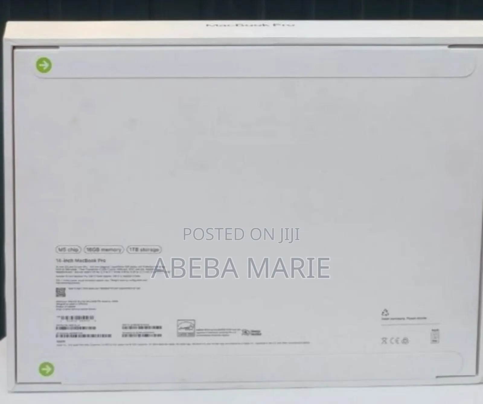 New Laptop Apple MacBook Pro 2025 M5 14-inch 16GB Apple M5 Pro SSD 1T