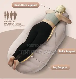 Mummy-shaped Pregnancy Pillow