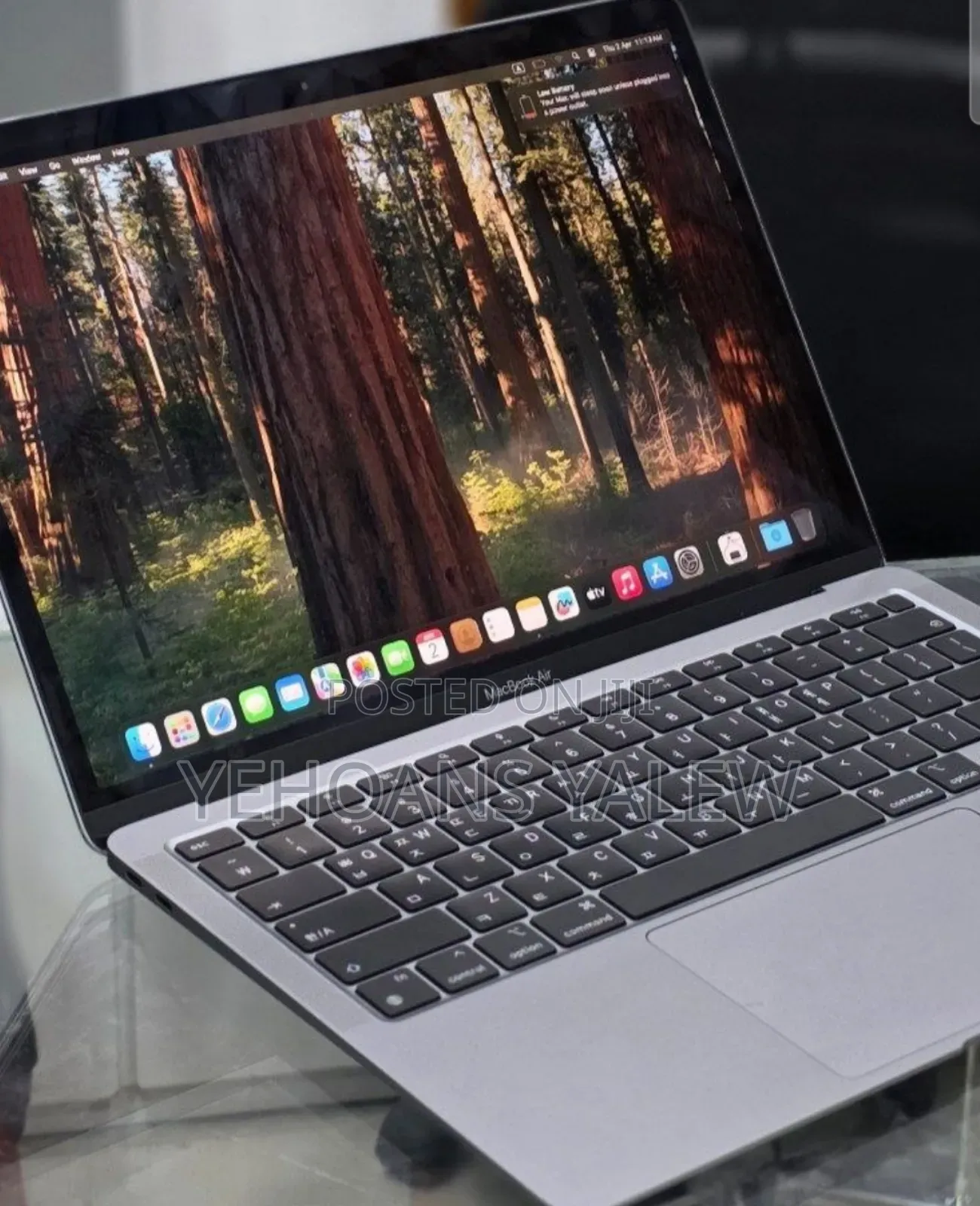 New Laptop Apple MacBook Air 2020 M1 8GB Apple M1 SSD 256GB