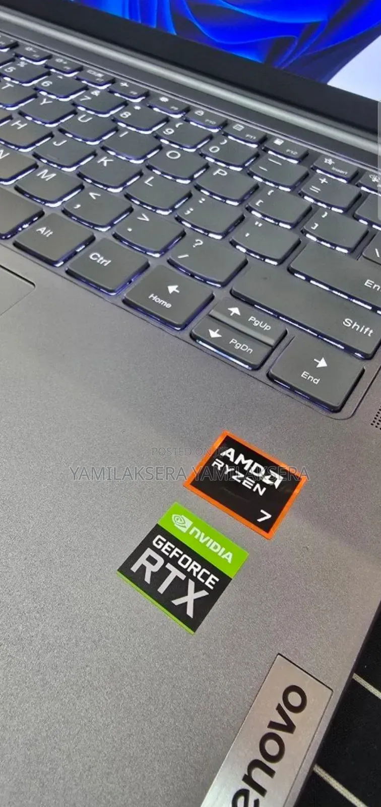 New Laptop Lenovo 16GB AMD Ryzen 7 SSD 512GB