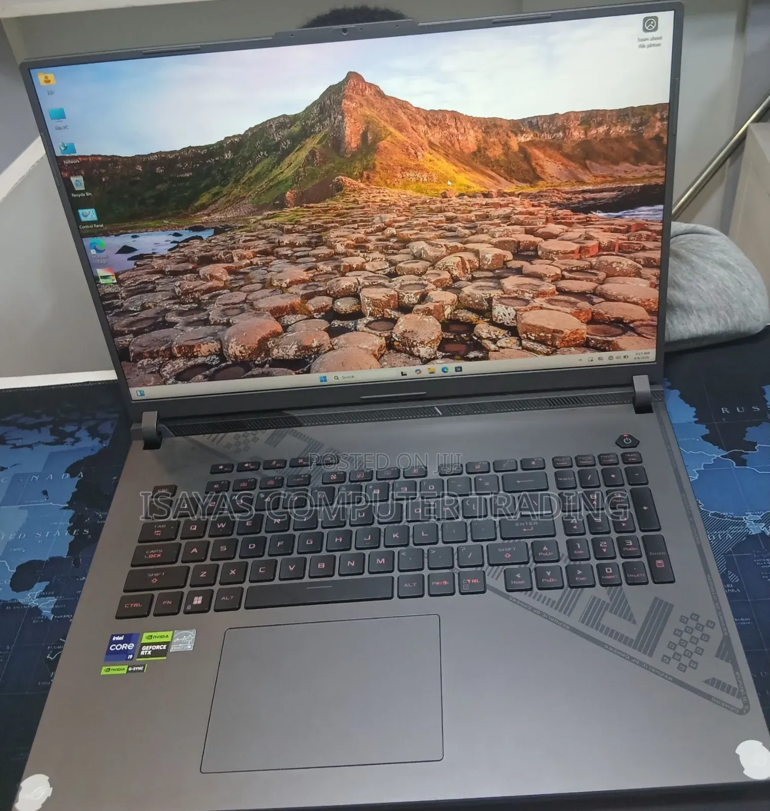 New Laptop Asus ROG Strix G16 G614 32GB Intel Core i9 SSD 1T